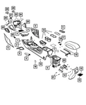 Genuine Mopar Console Armrest 1TV421R5AJ New. Price: $296.37.