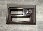 2003-2006 Cadillac Escalade Dash Trim Bezel W/clock 15087592 Tan/woodgrain Oem Used. Price: $40.00.