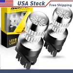 Auxito 3157 3156 3057 Led Red Tail Brake Turn Signal Parking Light Bulb 54H Xh New. Price: $14.24.