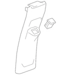 Genuine Gm Light Ash Gray Front Floor Console Rear Trim Panel 42583462 New. Price: $19.59.