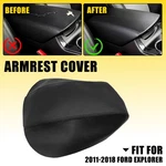 Leather Lid Center Console Armrest Cover Trim Black Explorer Ford 2011-2018 New. Price: $12.53.