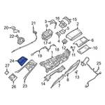 Dodge Durango 2021-2025 6WT87DX9AC Front Left Forward Console Panel New. Price: $102.53.