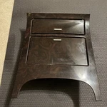 07-14 Cadillac Escalade Floor Console Cupholder Trim Bezel Oem Woodgrain Used. Price: $39.00.