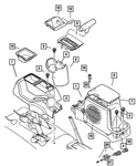 Genuine Mopar Floor Console WS46LAZAD New. Price: $34.15.
