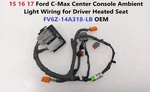 15 16 17 C-max Center Console Wiring Driver Heated Seat FV6Z-14A318-LB New. Price: $25.00.