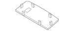 Genuine Nissan Finish Panel 26497-6LA0A New. Price: $31.38.